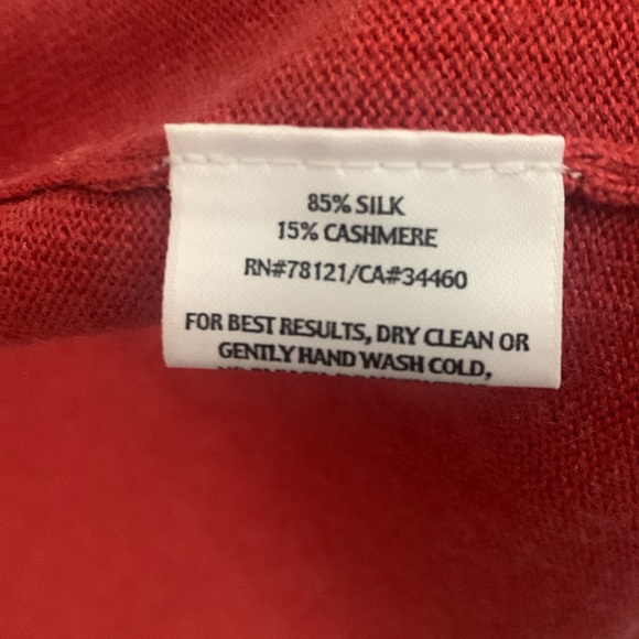 Eileen Fisher Short Sleeve Cardigan Cover Up - Picture 3 of 5